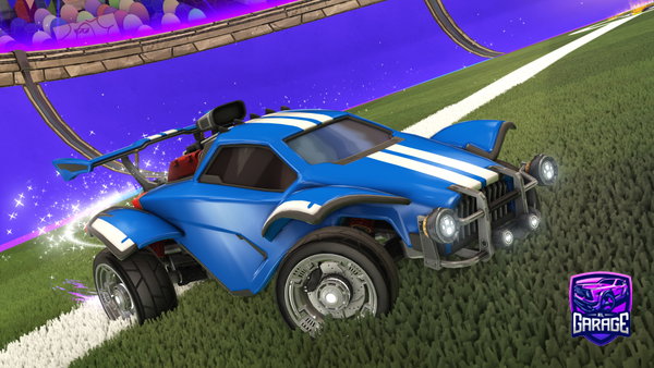 A Rocket League car design from synx1234