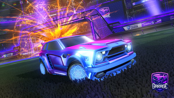 A Rocket League car design from FaZeTrY_Fyreo1