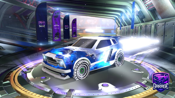 A Rocket League car design from Deahwolf