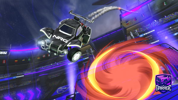 A Rocket League car design from Ismailo69420