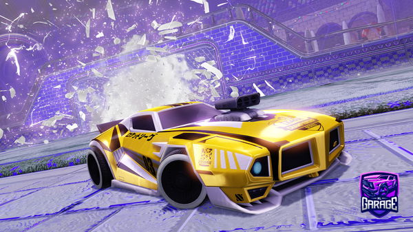 A Rocket League car design from Myriad_Chit0