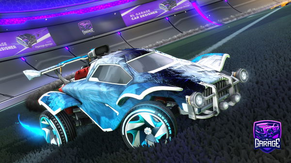 A Rocket League car design from Niko21