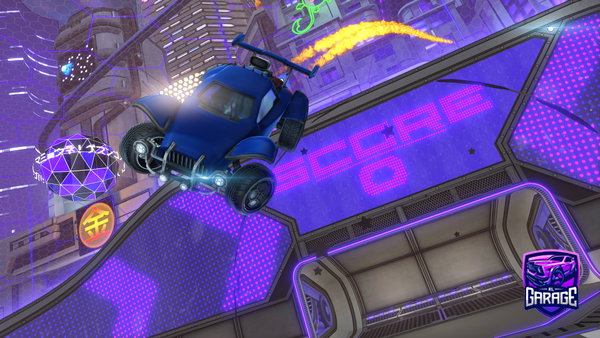 A Rocket League car design from renbu