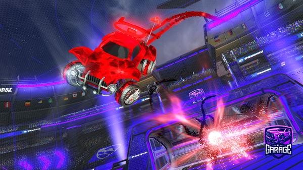 A Rocket League car design from SWIZZNALDO