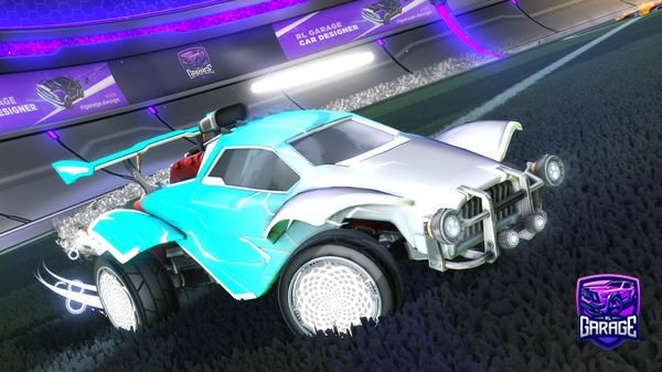 A Rocket League car design from YKIWIM-_-