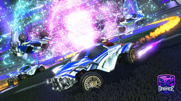 A Rocket League car design from gergo8