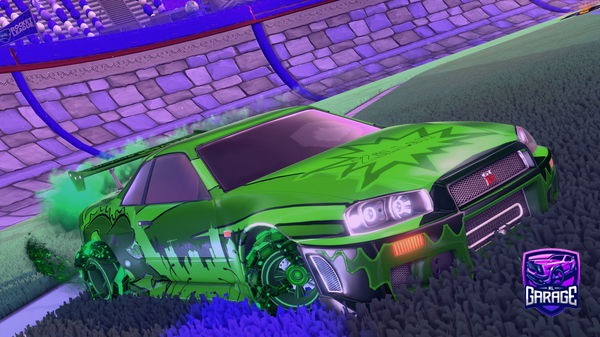 A Rocket League car design from Matimeno
