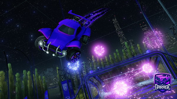 A Rocket League car design from NRG_Muffin