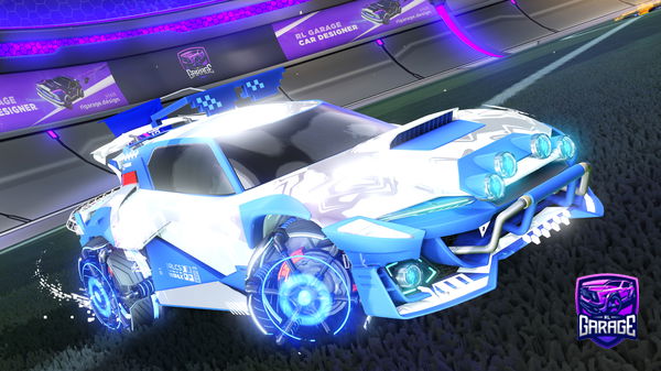 A Rocket League car design from Jpants1272