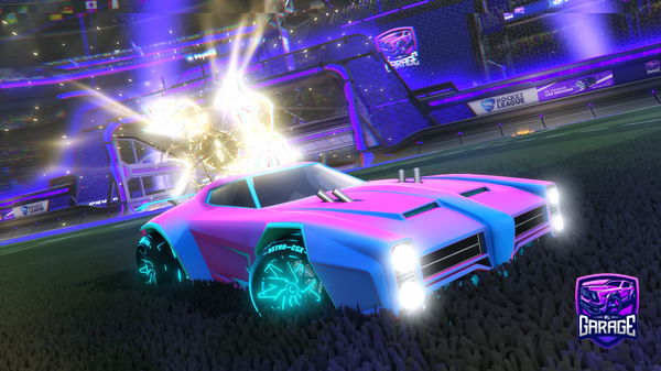 A Rocket League car design from Illusionist07