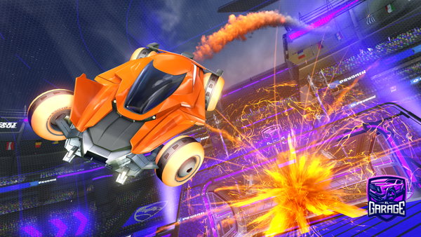 A Rocket League car design from Rafty_