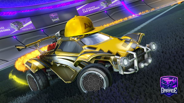 A Rocket League car design from ChevyRL