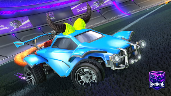 A Rocket League car design from rossifortysix46