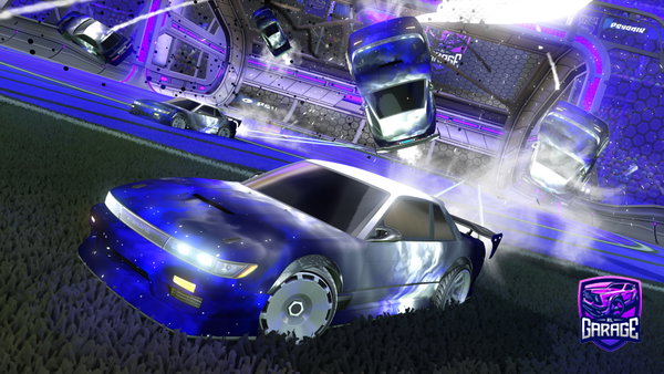 A Rocket League car design from Mafuuhh