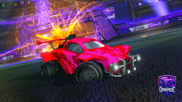 A Rocket League car design from KYU26