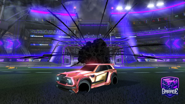 A Rocket League car design from Icyfanatic