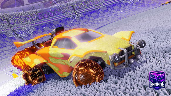 A Rocket League car design from MatthewR4V3