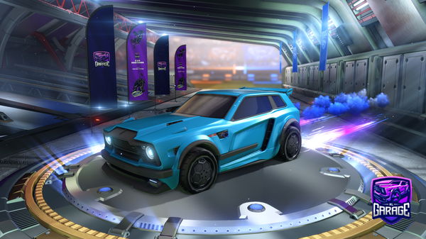 A Rocket League car design from Babatara976