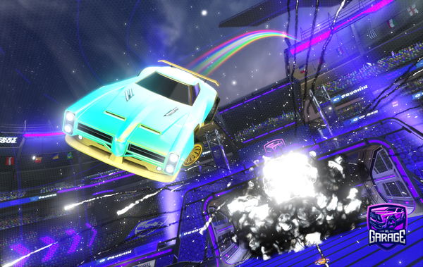 A Rocket League car design from Nigg_Btw