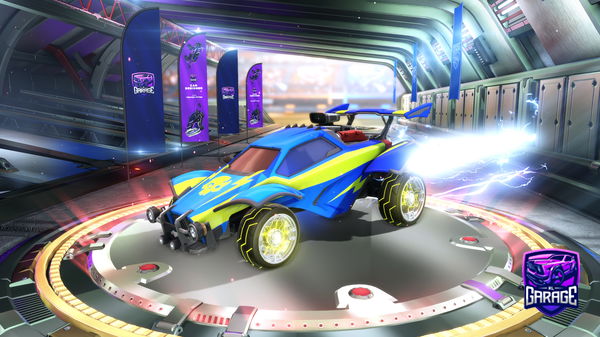 A Rocket League car design from TheRedMaRK