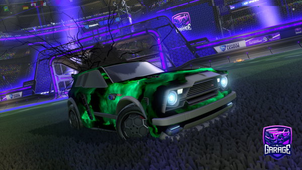 A Rocket League car design from Poulpium
