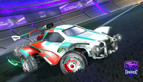 A Rocket League car design from nassrwala