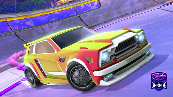 A Rocket League car design from krzysiek_jestem