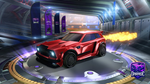 A Rocket League car design from aop_rll