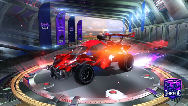 A Rocket League car design from Haitsu