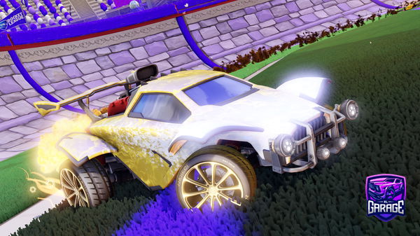 A Rocket League car design from PalmoCo5