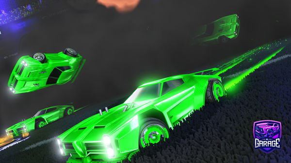 A Rocket League car design from wanted_disc289