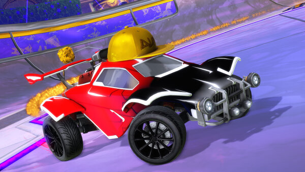 A Rocket League car design from Psych0_FaZe