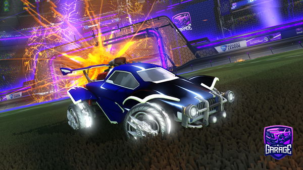 A Rocket League car design from Destr923