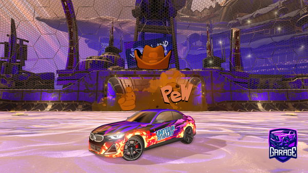 A Rocket League car design from Ripperatschool