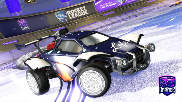 A Rocket League car design from WaelHJGT