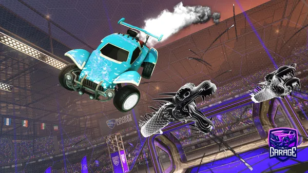 A Rocket League car design from RomanSpiderman17