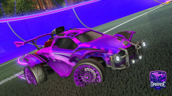 A Rocket League car design from TopTrojan