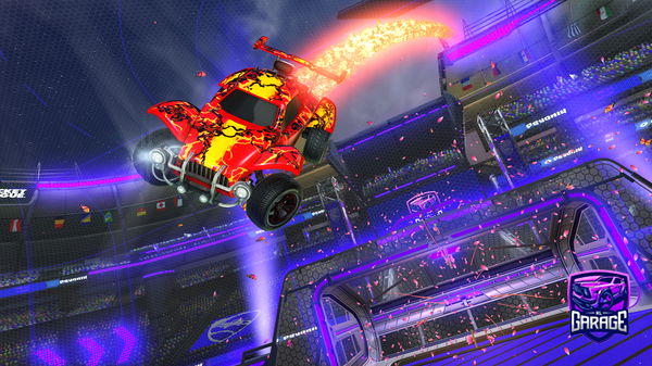 A Rocket League car design from Benny92