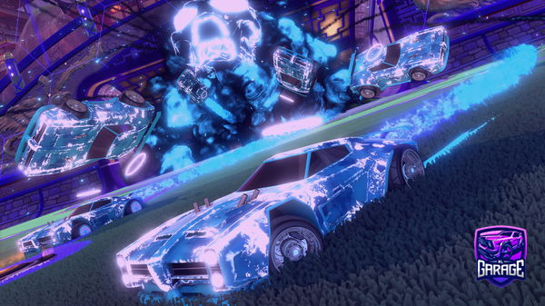 A Rocket League car design from Spectramo867