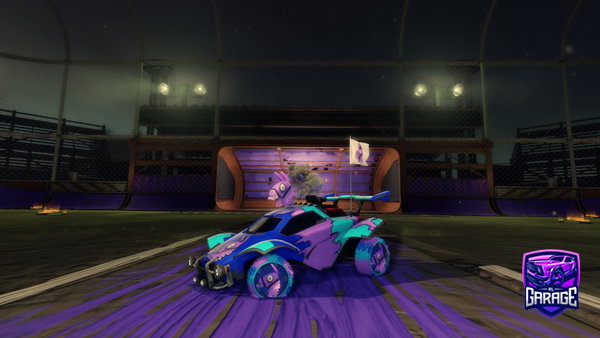 A Rocket League car design from H3ROICM4N