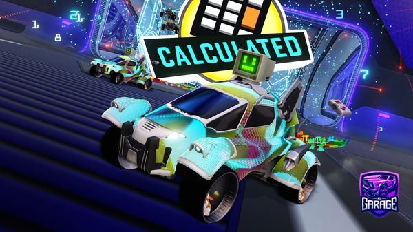 A Rocket League car design from evilsquirrelgirl