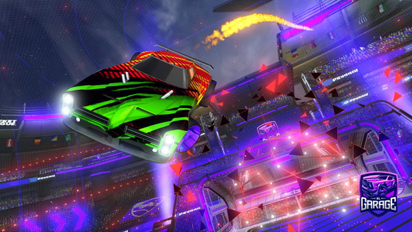 A Rocket League car design from Arcatis