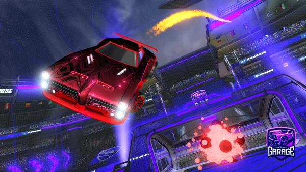A Rocket League car design from GhxstZenz
