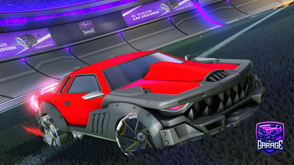 A Rocket League car design from RWJ