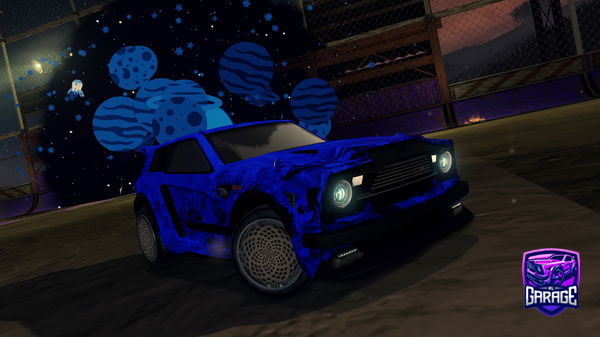 A Rocket League car design from NiElPa