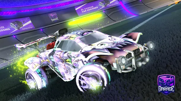 A Rocket League car design from ChevyRL