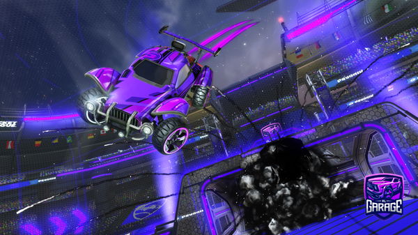 A Rocket League car design from Your-local-trash-bin