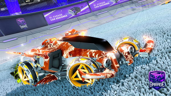 A Rocket League car design from triam01