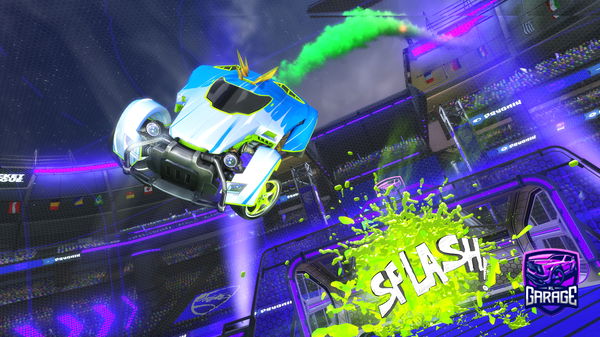 A Rocket League car design from niiqsy