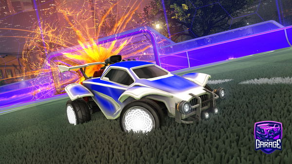 A Rocket League car design from B0WSR